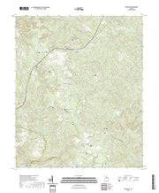 US Topo 7.5-minute map for Devereux GA