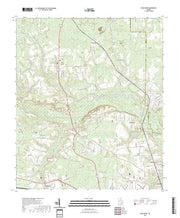 US Topo 7.5-minute map for Dixie Union GA