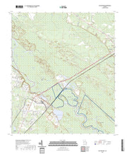 US Topo 7.5-minute map for Doctortown GA