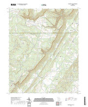 US Topo 7.5-minute map for Dougherty Gap GA