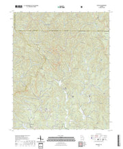 US Topo 7.5-minute map for Dyer Gap GA