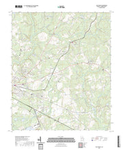 US Topo 7.5-minute map for East Dublin GA