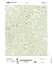 US Topo 7.5-minute map for Elberton West GA