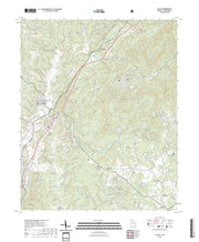 US Topo 7.5-minute map for Ellijay GA