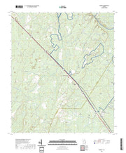 US Topo 7.5-minute map for Everett GA