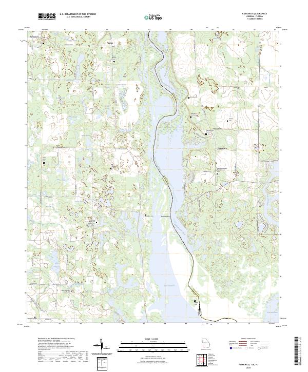 US Topo 7.5-minute map for Fairchild GAFL