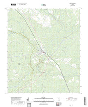 US Topo 7.5-minute map for Fargo GA