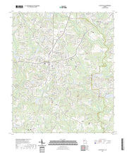 US Topo 7.5-minute map for Fayetteville GA