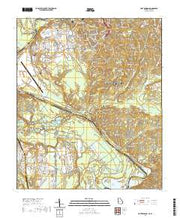 USGS US Topo 7.5-minute map for Fort Benning GAAL 2020