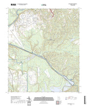 US Topo 7.5-minute map for Fort Benning GAAL