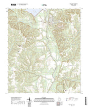 US Topo 7.5-minute map for Fort Gaines GAAL