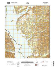 USGS US Topo 7.5-minute map for Fort Gaines NE GAAL 2020