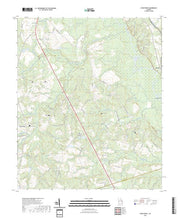 US Topo 7.5-minute map for Four Points GA