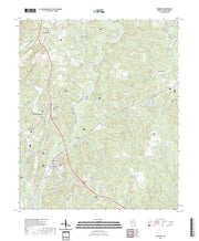 US Topo 7.5-minute map for Franklin GA