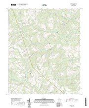 US Topo 7.5-minute map for Garfield GA