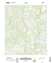 US Topo 7.5-minute map for Gay GA