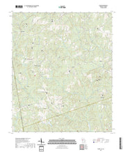 US Topo 7.5-minute map for Glenn GAAL