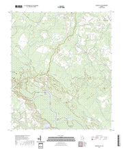 US Topo 7.5-minute map for Glennville SW GA