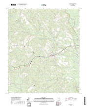 US Topo 7.5-minute map for Glenwood GA