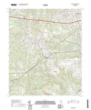 US Topo 7.5-minute map for Grovetown GA