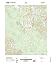 US Topo 7.5-minute map for Gumm Pond GA