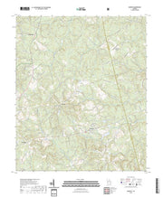 US Topo 7.5-minute map for Haddock GA