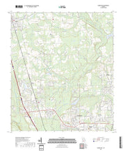 US Topo 7.5-minute map for Hahira East GA