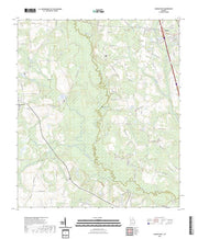 US Topo 7.5-minute map for Hahira West GA