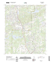 US Topo 7.5-minute map for Hampton GA