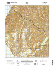 USGS US Topo 7.5-minute map for Hatcher GA 2020