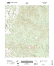 US Topo 7.5-minute map for Hayneville GA