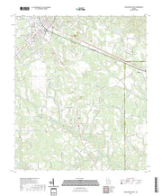 US Topo 7.5-minute map for Hazlehurst South GA