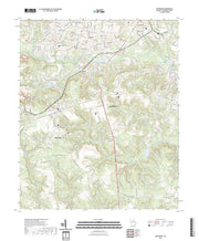 US Topo 7.5-minute map for Hephzibah GA