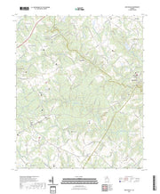 US Topo 7.5-minute map for High Shoals GA