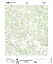 US Topo 7.5-minute map for Hopeulikit GA