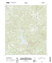 US Topo 7.5-minute map for Hulett GA