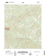 US Topo 7.5-minute map for James GA