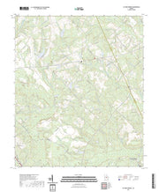 US Topo 7.5-minute map for Jay Bird Springs GA