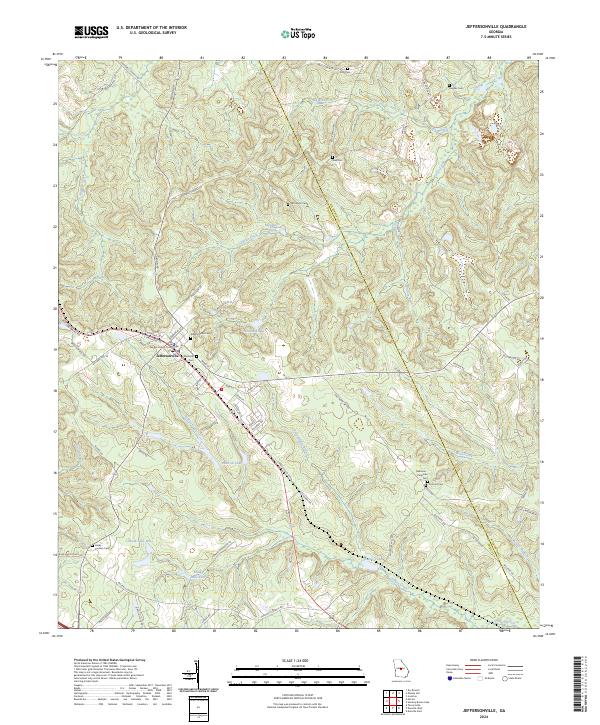 US Topo 7.5-minute map for Jeffersonville GA