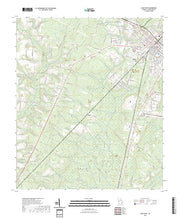 US Topo 7.5-minute map for Jesup West GA