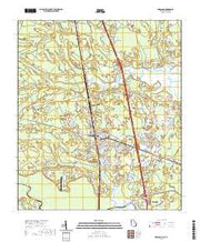 USGS US Topo 7.5-minute map for Kingsland GAFL 2020