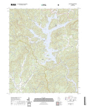 US Topo 7.5-minute map for Lake Burton GA