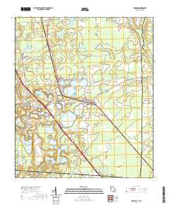 USGS US Topo 7.5-minute map for Lake Park GAFL 2020