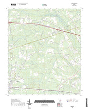 US Topo 7.5-minute map for Lanier GA