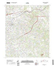 US Topo 7.5-minute map for Lawrenceville GA