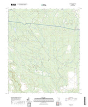 US Topo 7.5-minute map for Letford GA