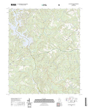 US Topo 7.5-minute map for Lloyd Shoals Dam GA