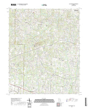 US Topo 7.5-minute map for Lost Mountain GA