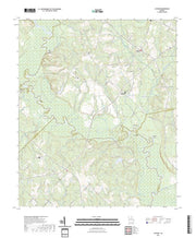 US Topo 7.5-minute map for Lothair GA