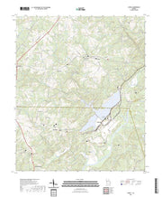 US Topo 7.5-minute map for Lowell GA